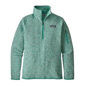 Patagonia | W's Better Sweater 1/4-Zip | Lite Distilled Green | Medium